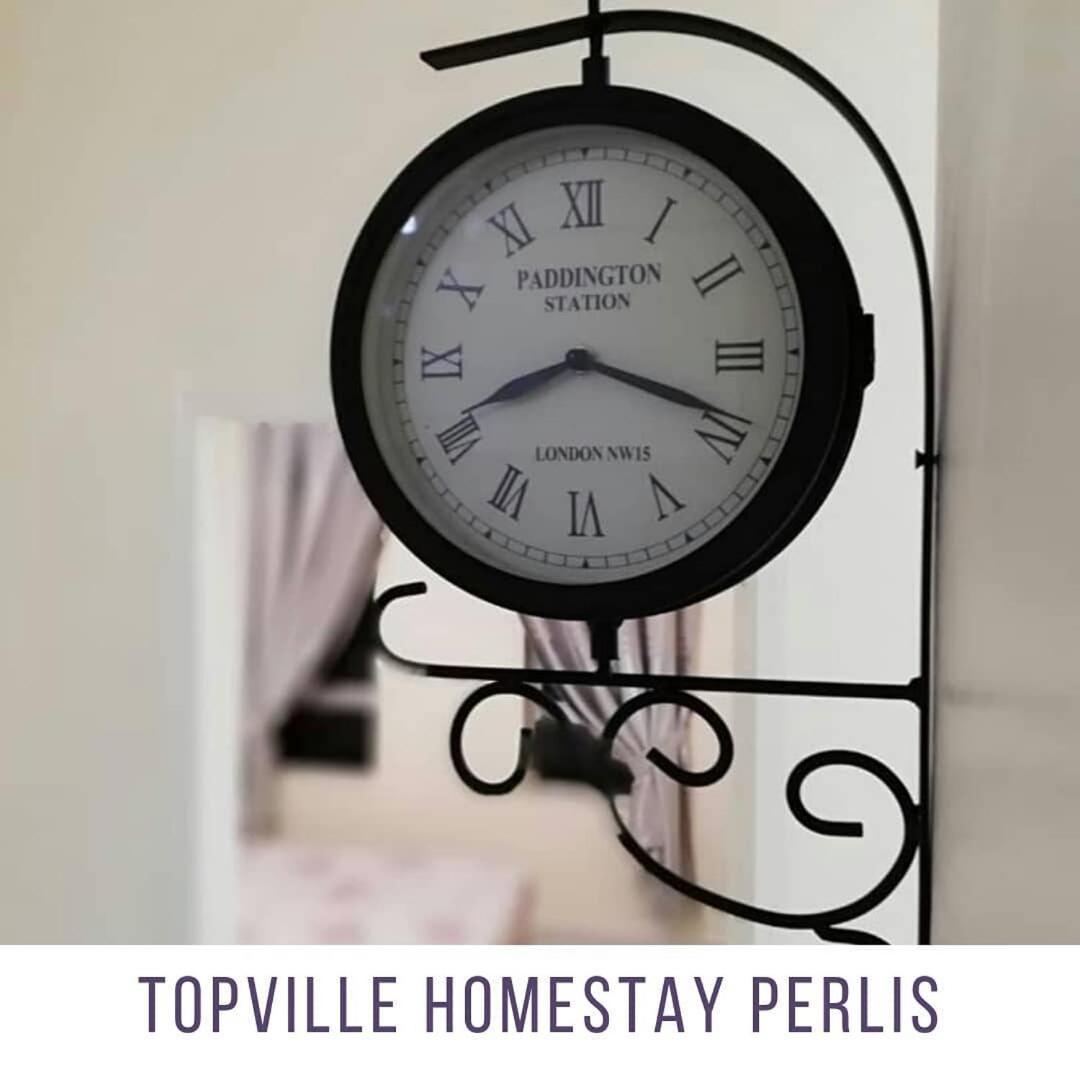 Topville Homestay Kangar Eksteriør bilde