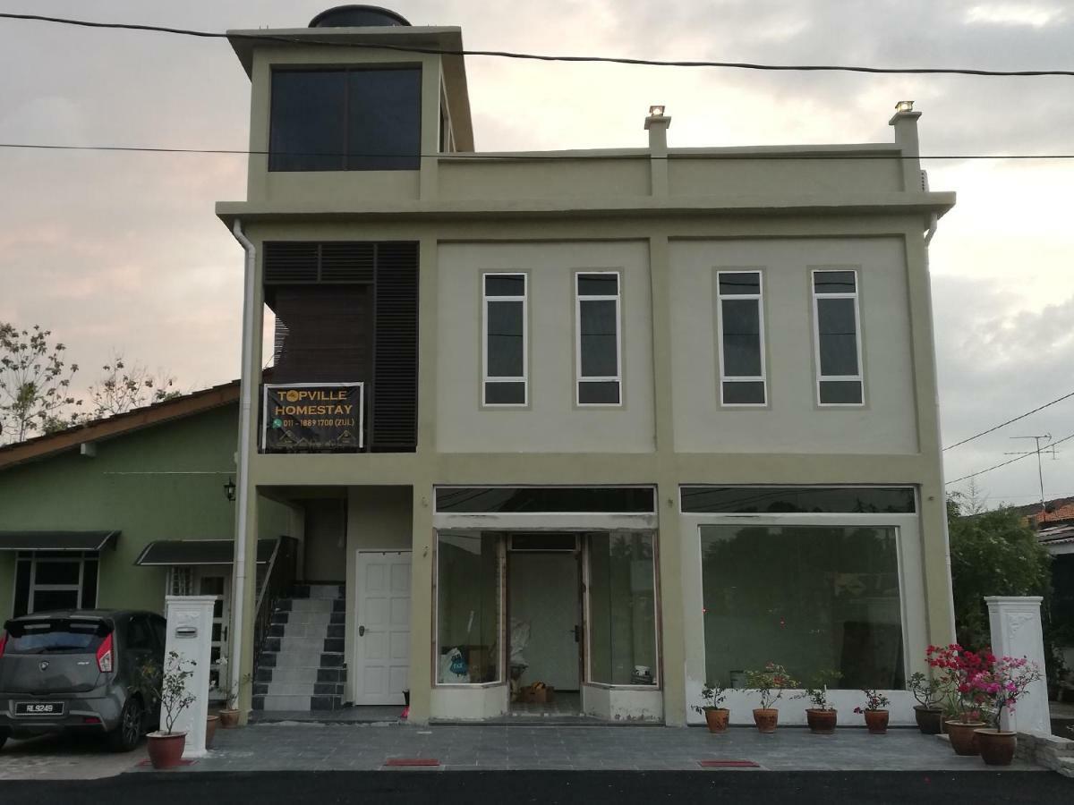 Topville Homestay Kangar Eksteriør bilde